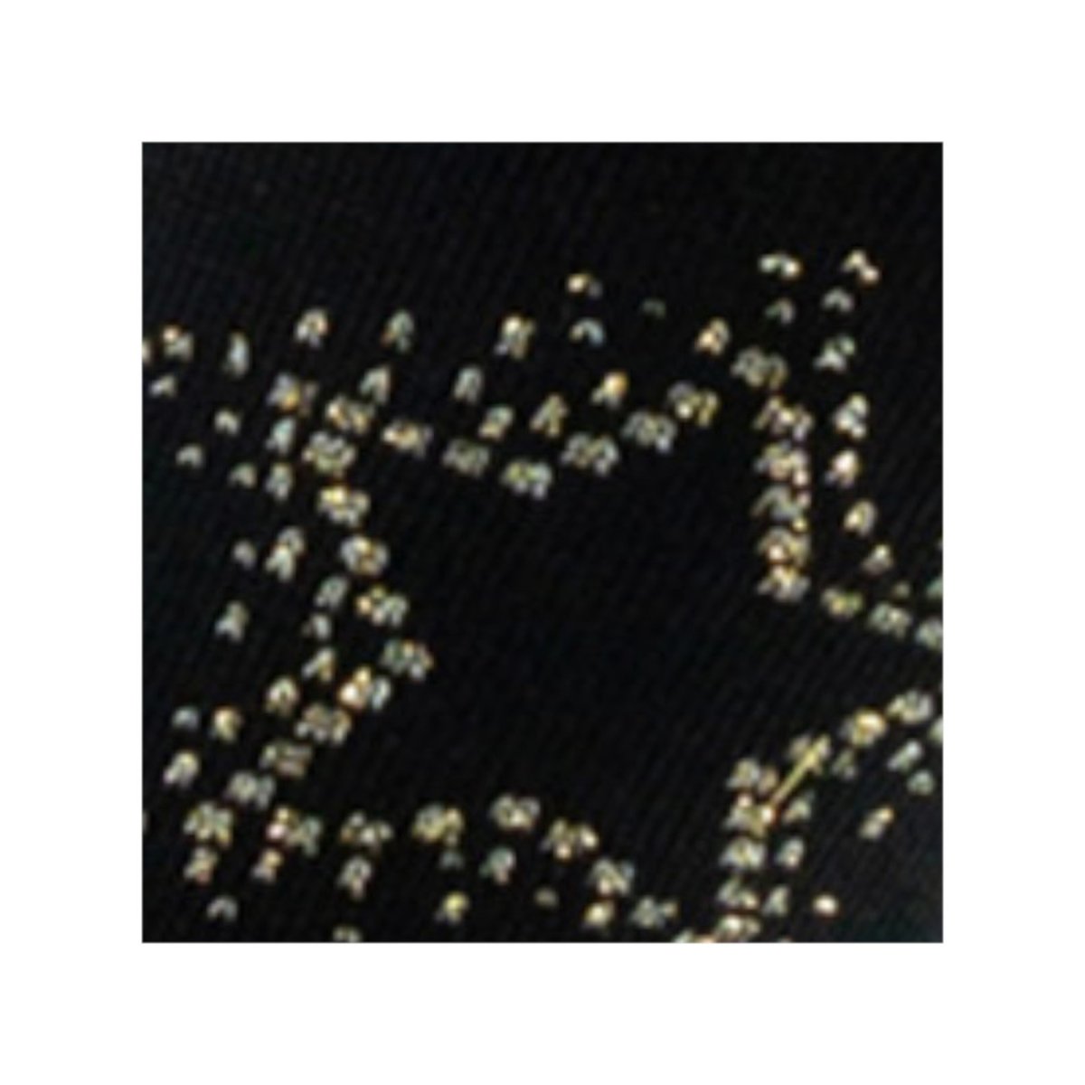 Mi-chaussettes femme fantaisie all over étoiles coton majoritaire noir, KINDY