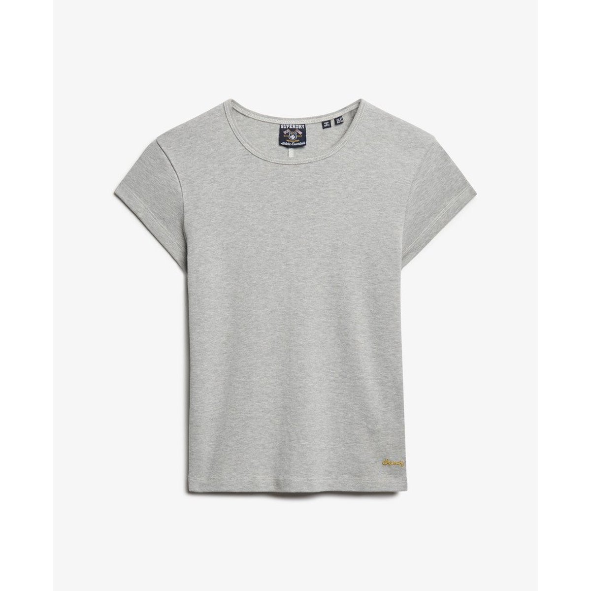 T-shirt Athletic Essential Coupe Ajustée gris chiné, SUPERDRY