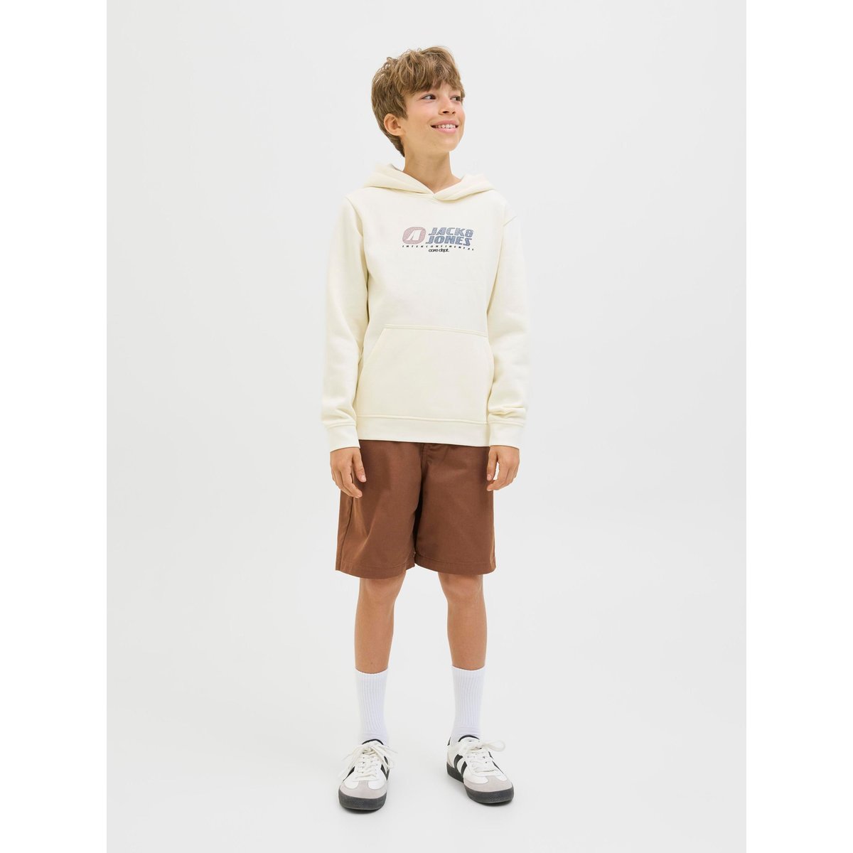 Short Chino marron - emperador 1, JACK & JONES JUNIOR