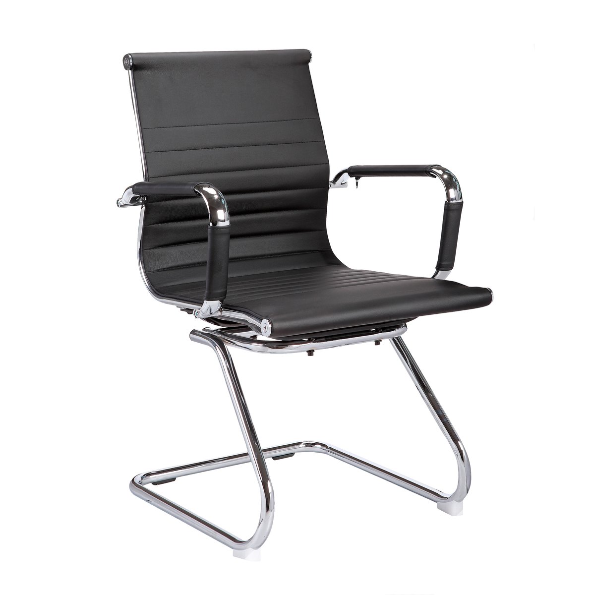 Fauteuil de bureau en simili polyuréthane, EXECUTIVE noir, HISPANOHOGAR