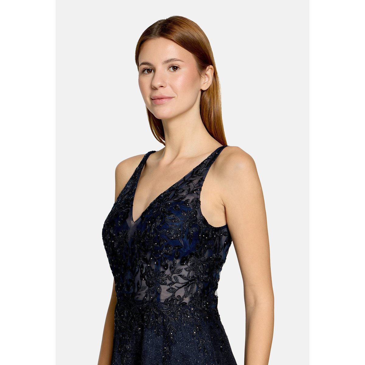 Robe de soirée au look scintillant night sky, VERA MONT