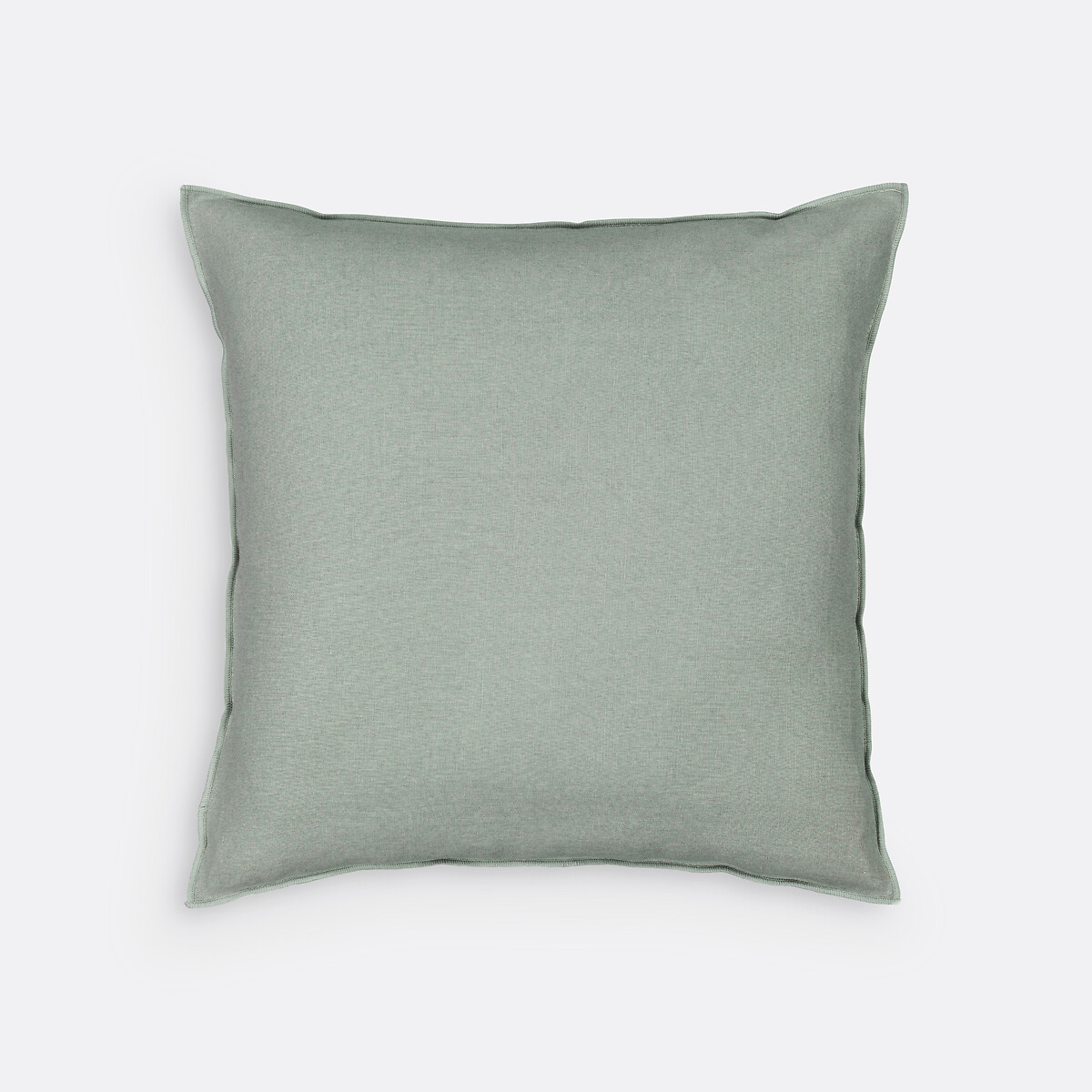Funda de cojín 40x40 cm, Onega verde grisáceo, LA REDOUTE INTERIEURS