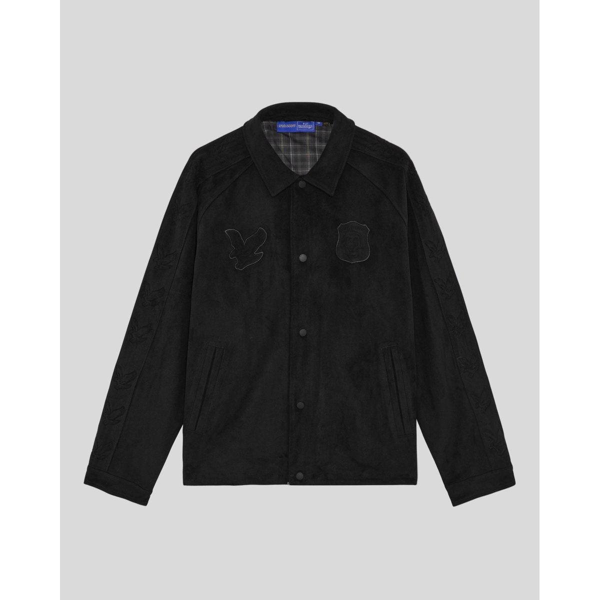 Veste coach noir délavé, LYLE & SCOTT