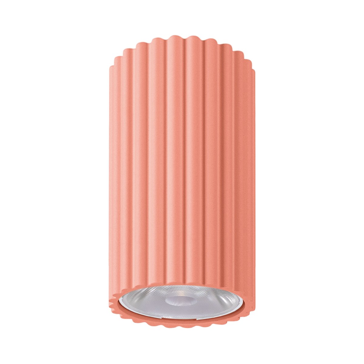 Plafonnier Aluminium Pêche LED 1 Ivar pêche, EDEN
