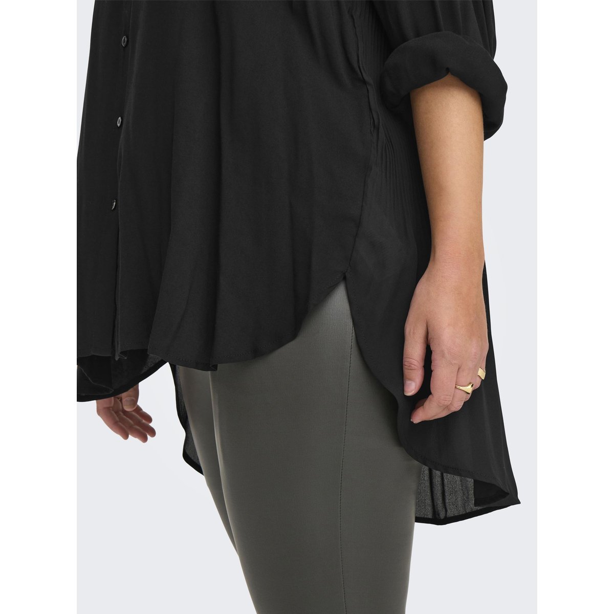 Chemise noire - black, ONLY CARMAKOMA