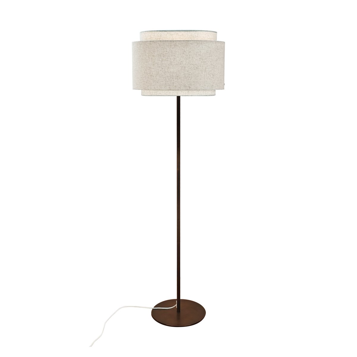 Lampadaire Chaleureux et Elégant en Textile, TAKAI beige, DESIGN FOR THE PEOPLE