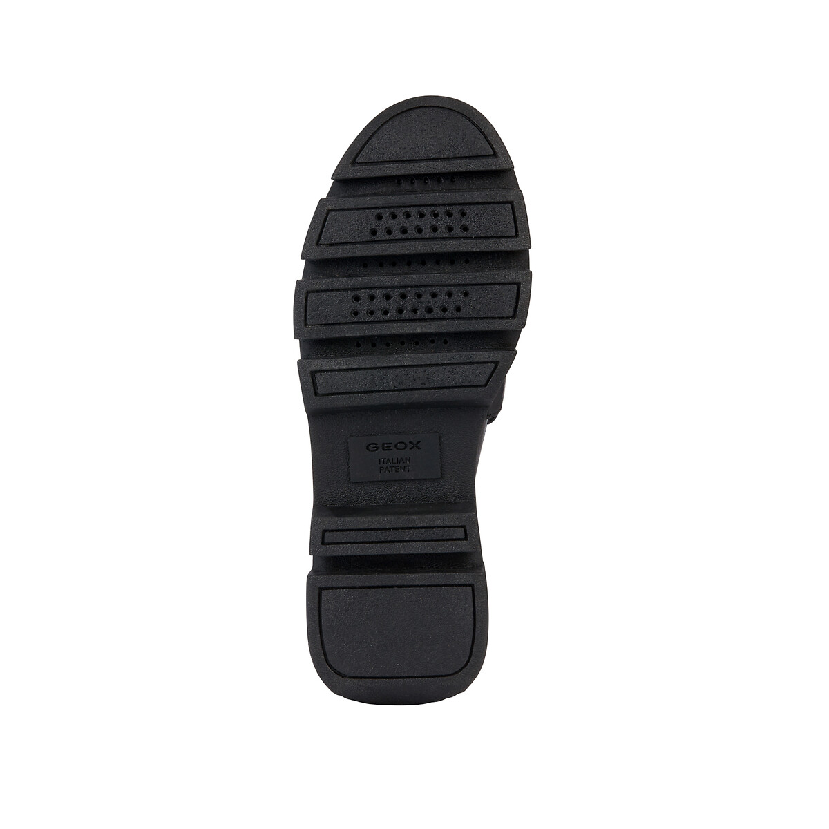 Mocassins cuir respirants Vilde noir, GEOX