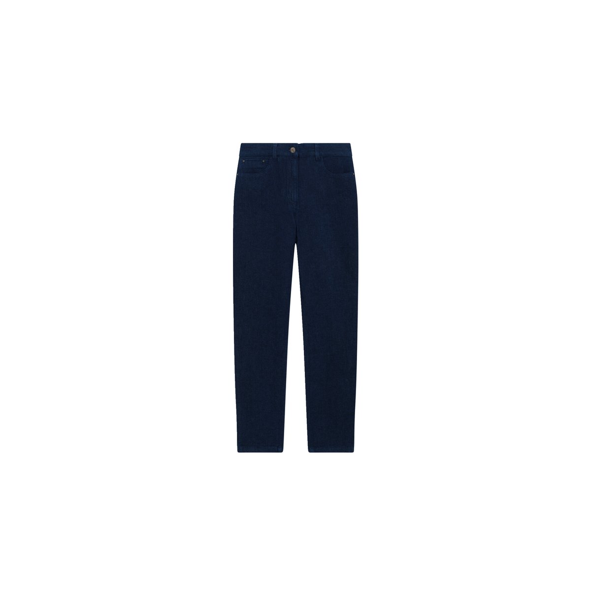Pantalon slim haut PKURTDENIM denim brut, CAROLL