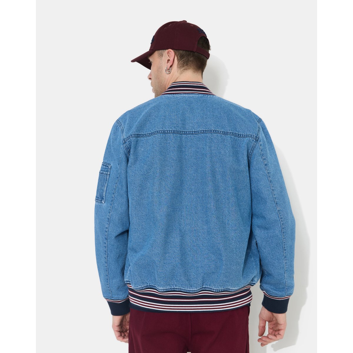 Veste en coton DRIFT DENIM gris, CHEVIGNON