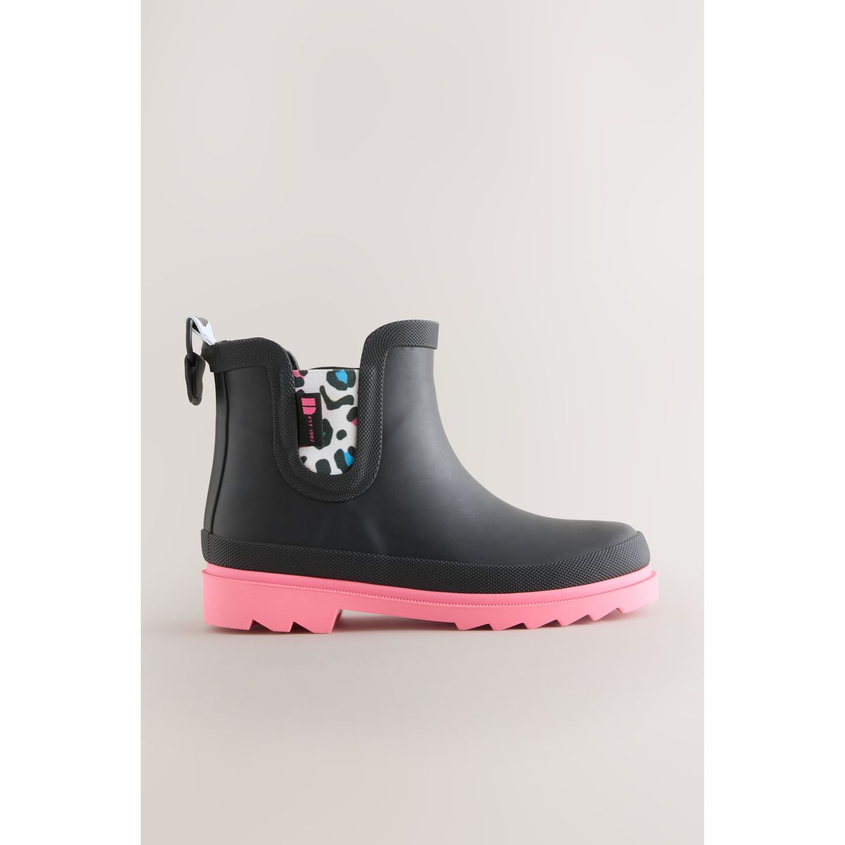 Bottines chelsea en caoutchouc noir, NEXT
