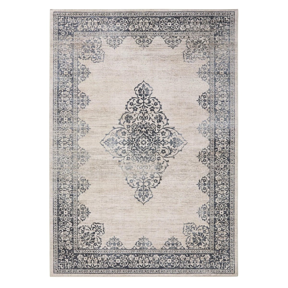 Tapis lavable LAURY gris, BENUTA 