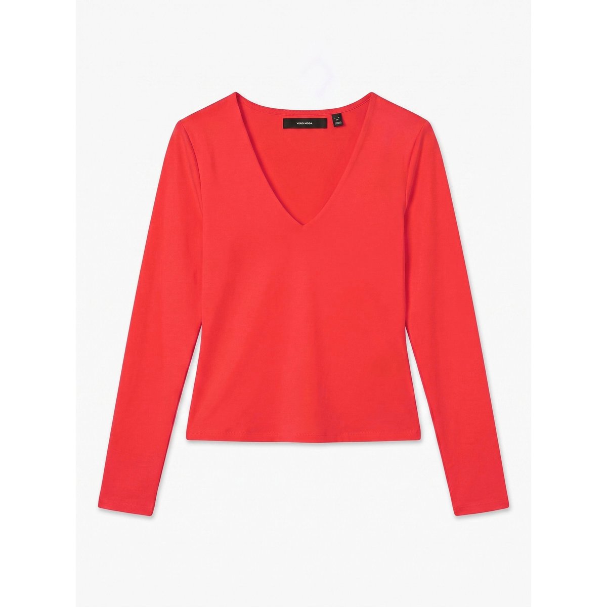 Top high risk red, VERO MODA