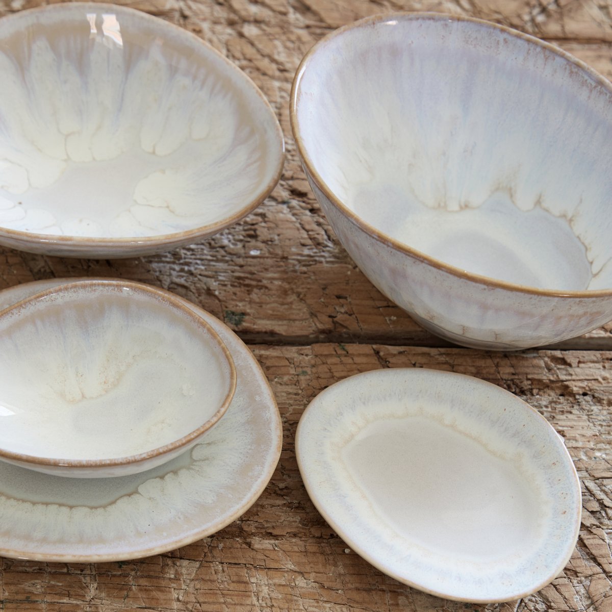 Assiette ovale petit 11 BRISA salt blanc, COSTA NOVA