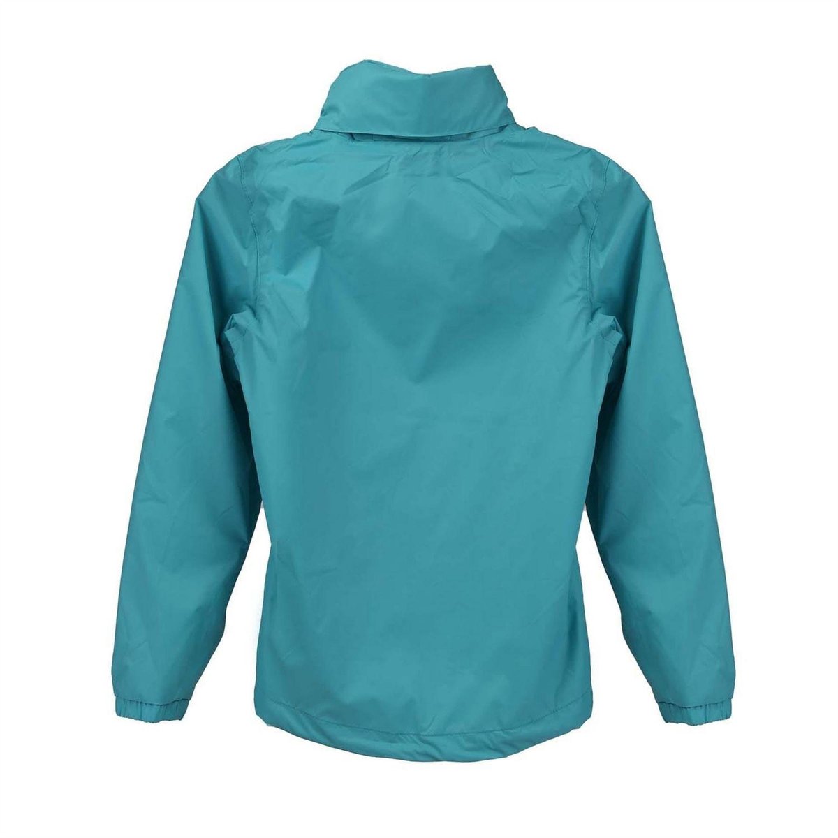 Veste imperméable unie à capuche pliable bleu, TRESPASS