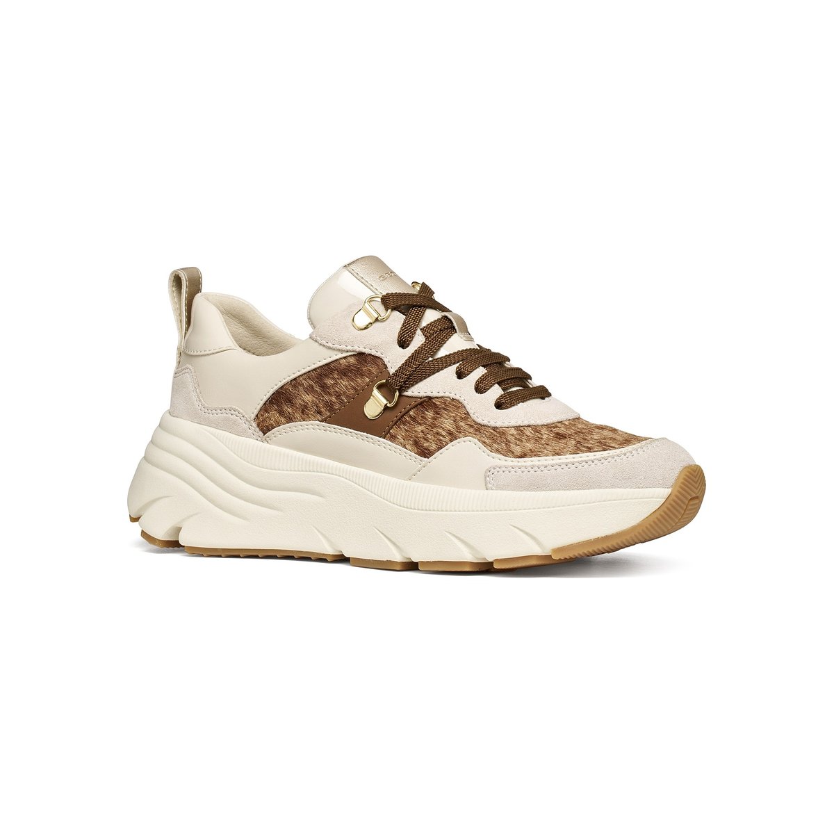 Baskets  D DIAMANTA blanc cassé/beige clair, GEOX