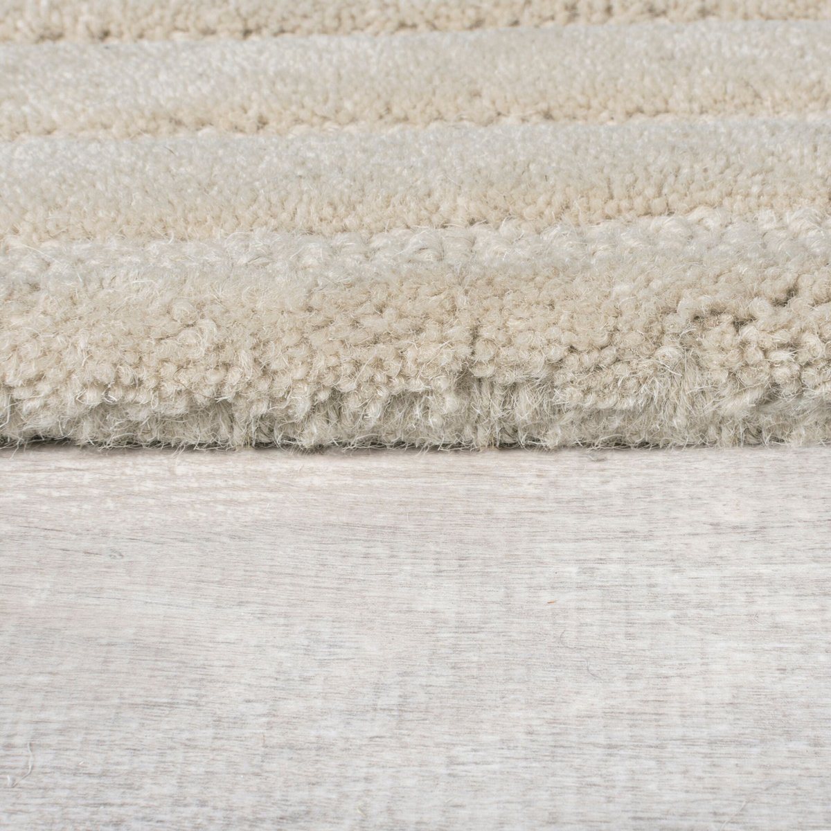 Tapis pure laine tufté main ALLAY beige, NOVATREND