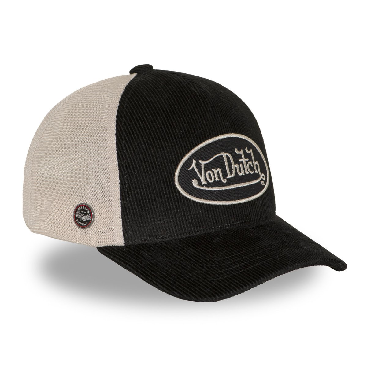 Casquette trucker LOFb noir/beige, VON DUTCH