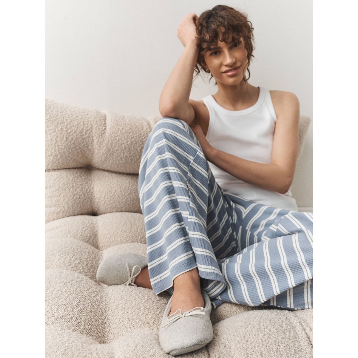 Chaussons ballerines gris, NEXT