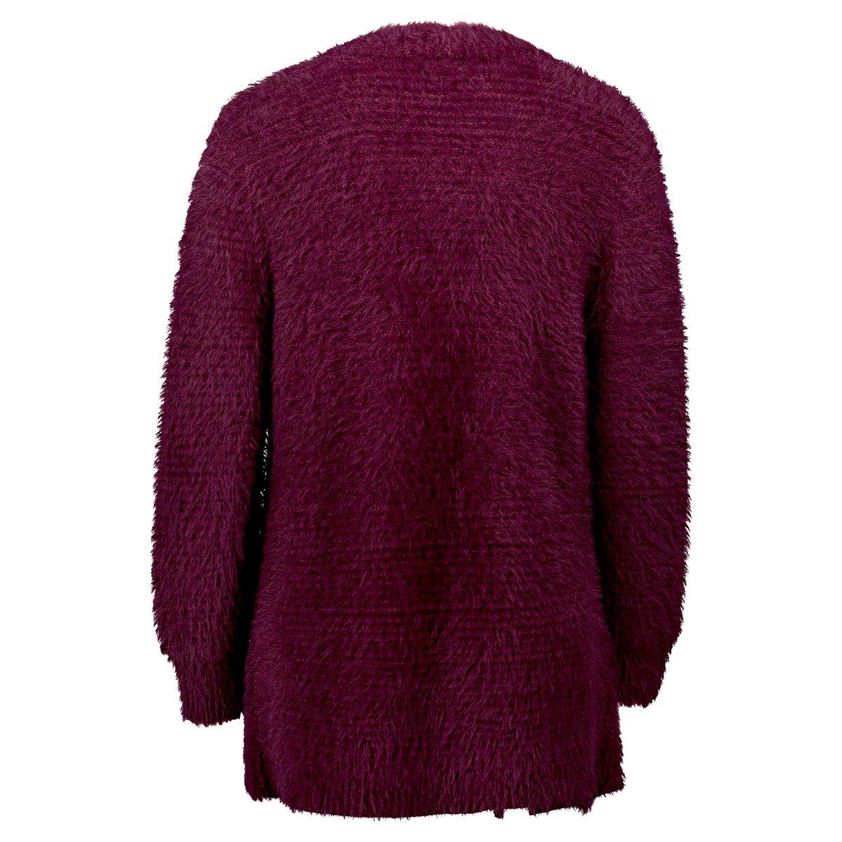 Cardigan en maille sans fermeture dark aubergine, BETTY & CO