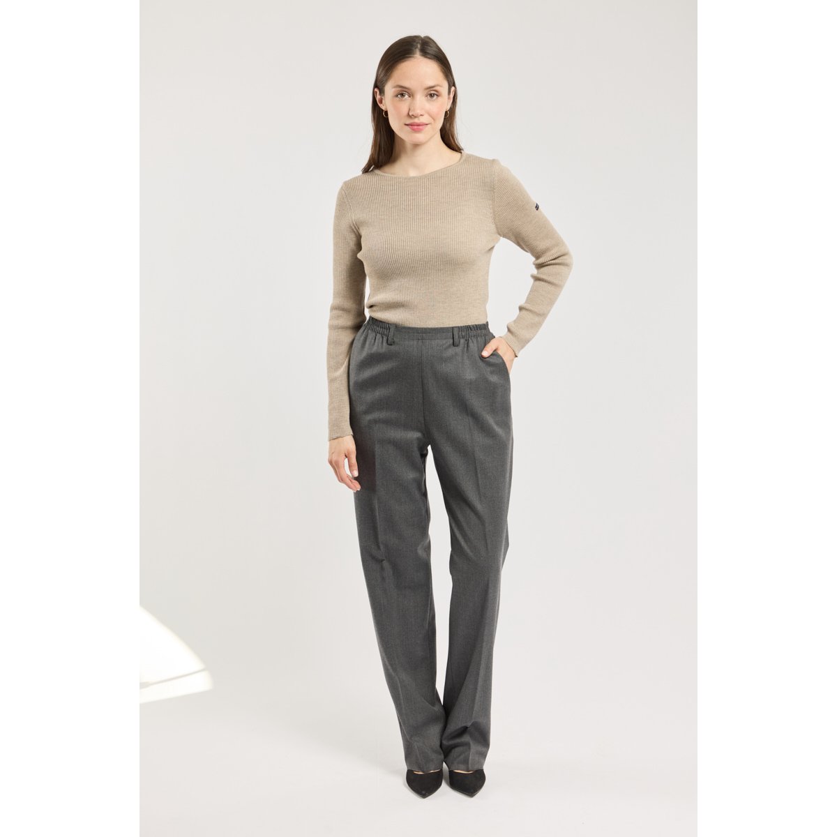 Pantalon - laine gris fonce(170), KARTING