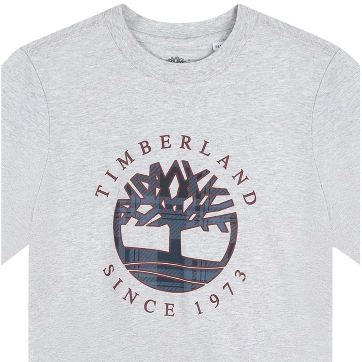 TEE-SHIRT MANCHES COURTES gris chine, TIMBERLAND