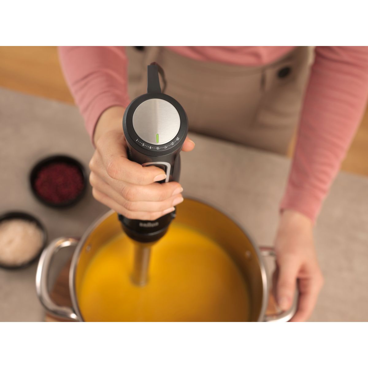 Mixeur pro plongeant MultiQuick 5 Pro MQ55001M couleur unique, BRAUN
