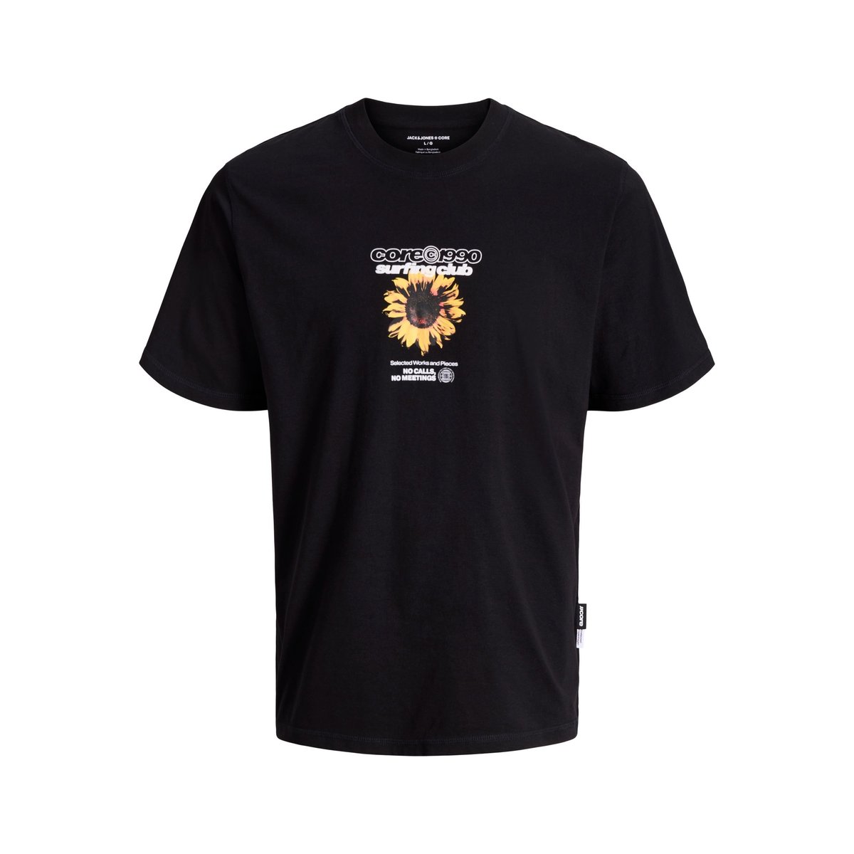 T-Shirt black 1, JACK & JONES