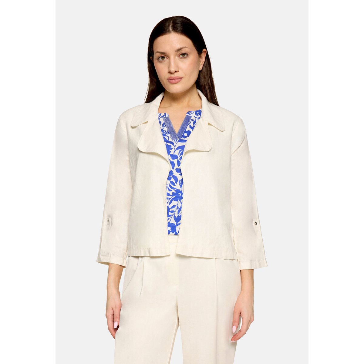 Blazer d'été à manches 3/4 blanc, BETTY BARCLAY