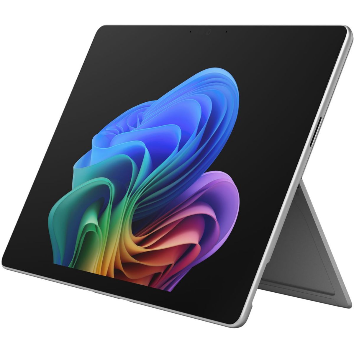 PC Hybride SURFACE PRO 12e PLATINE 13" Tactile Snapdragon X plus 16 Go RAM LPDDR5x SSD 256 Go Copilot+PC couleur unique, MICROSOFT
