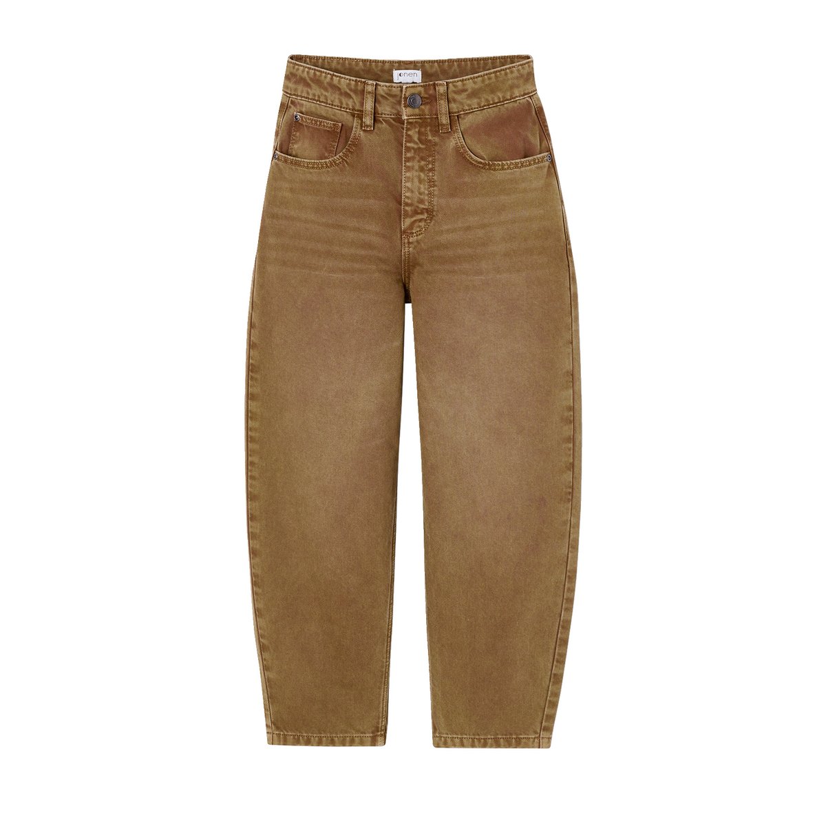 Pantalon balloon noisette, JONEN