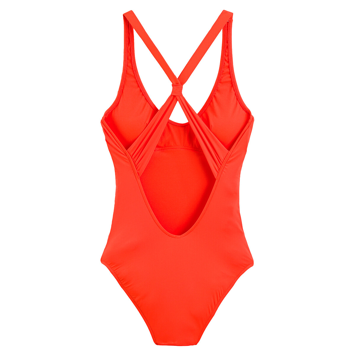 Racerback Swimsuit orange, ANJA PARIS X LA REDOUTE COLLECTIONS