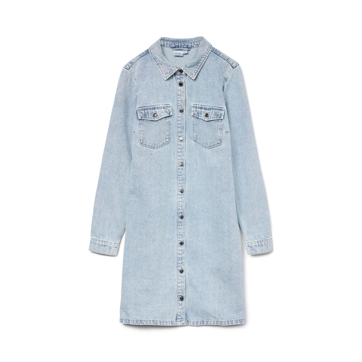 Robe courte light blue denim, VERO MODA