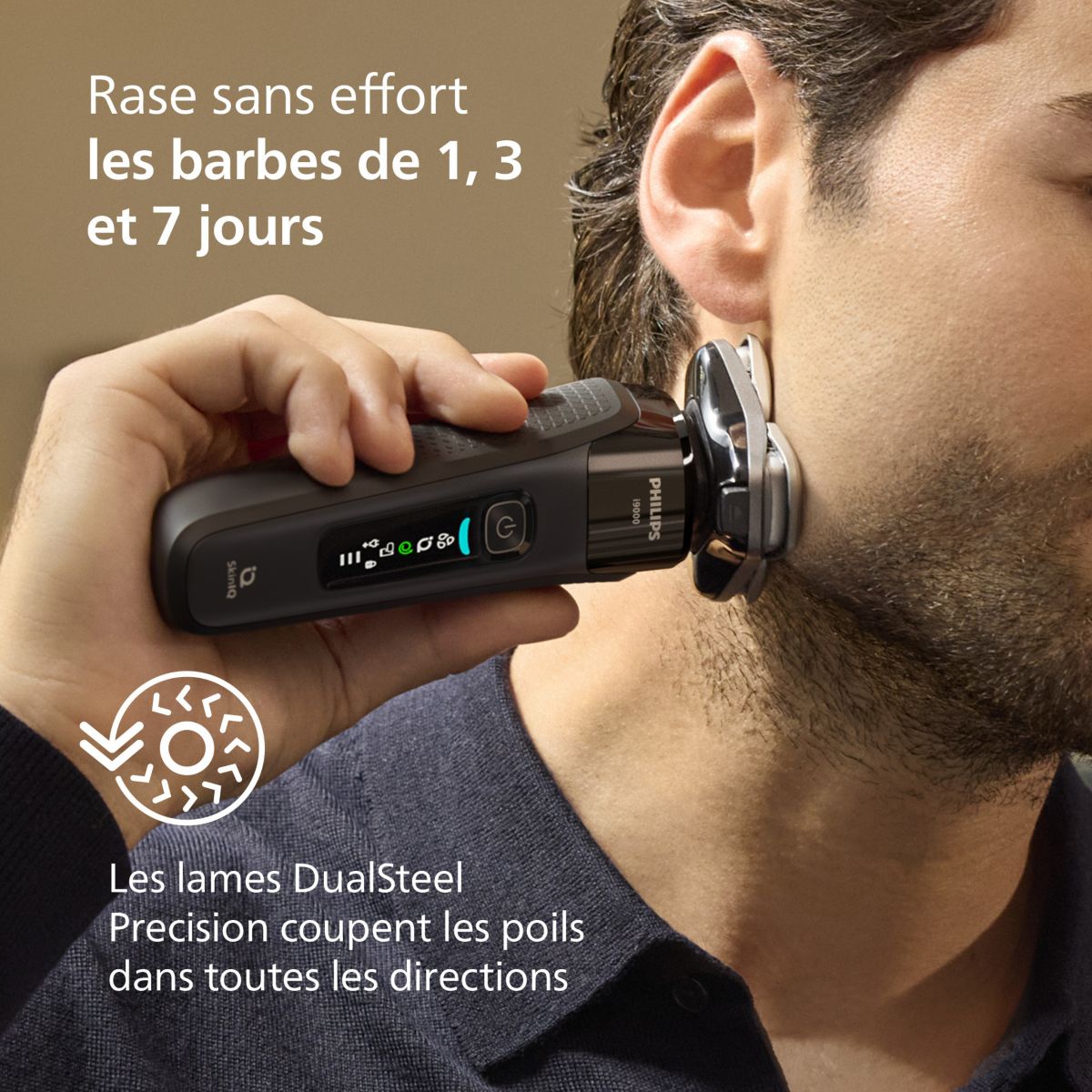 Rasoir électrique Serie 9000 X9000/30 noir, PHILIPS