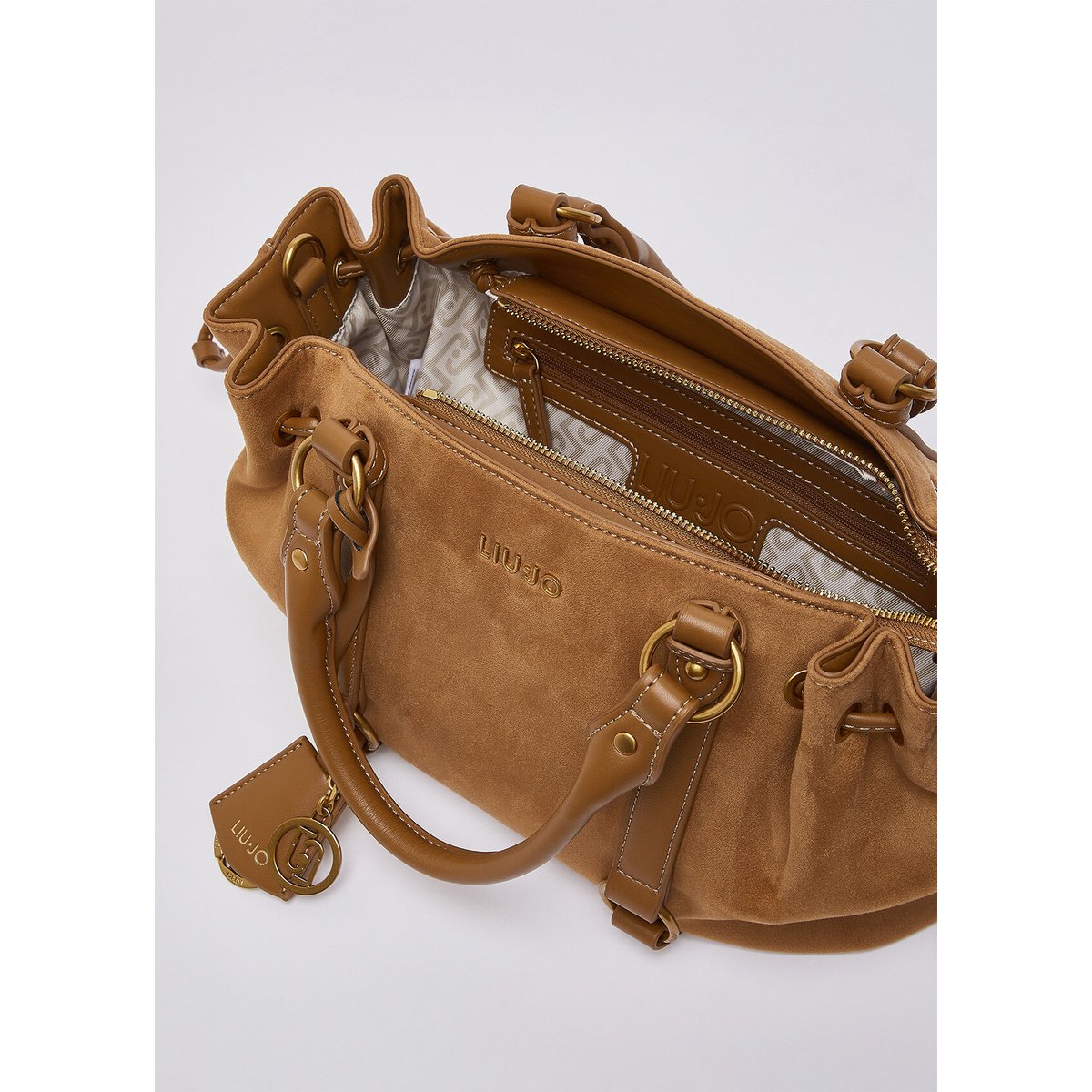Petit Sac à Cordon beige, LIU JO