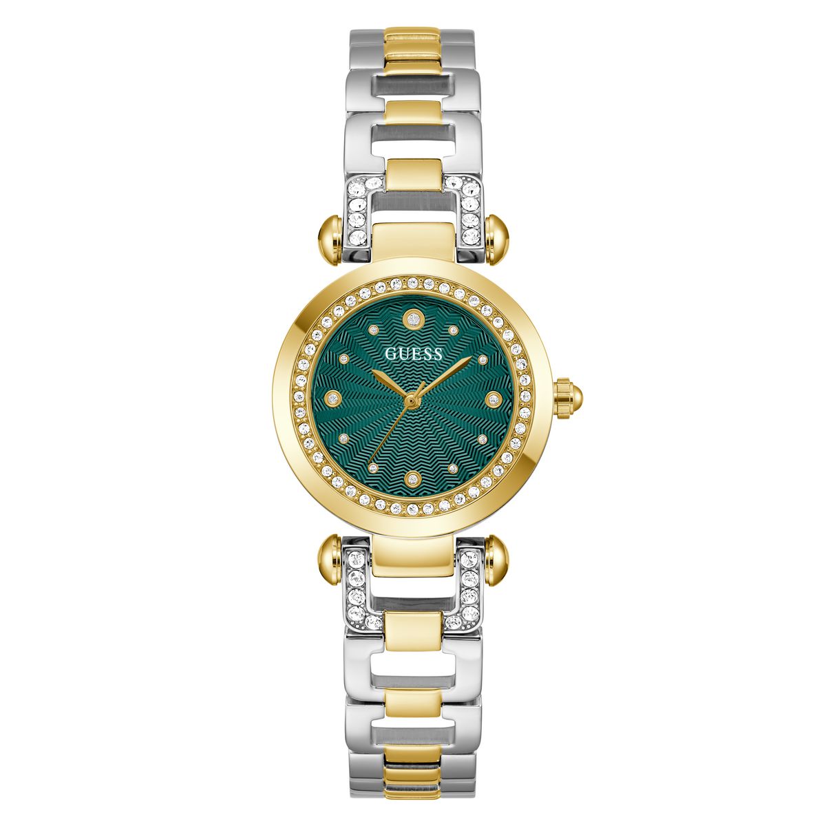 Montre Analogique  GINGER doré vert doré, GUESS