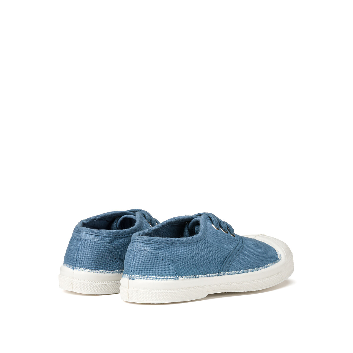 Tennis Lacets bleu denim, BENSIMON