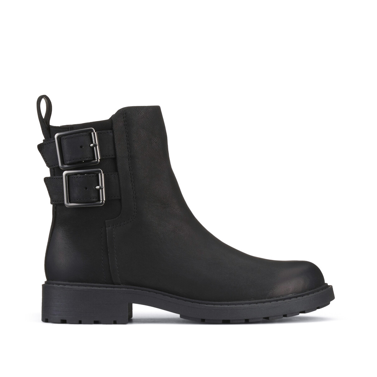 Orinoco2 Bay Ankle Boots in Leather black, CLARKS