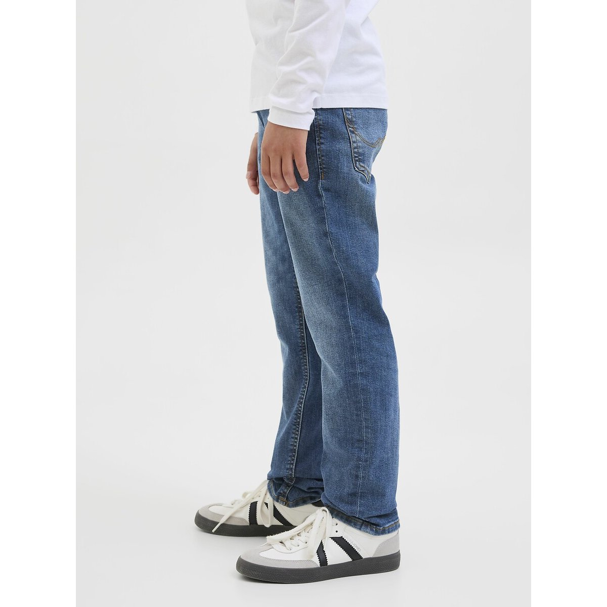 Jeans slim blu denim, JACK & JONES JUNIOR