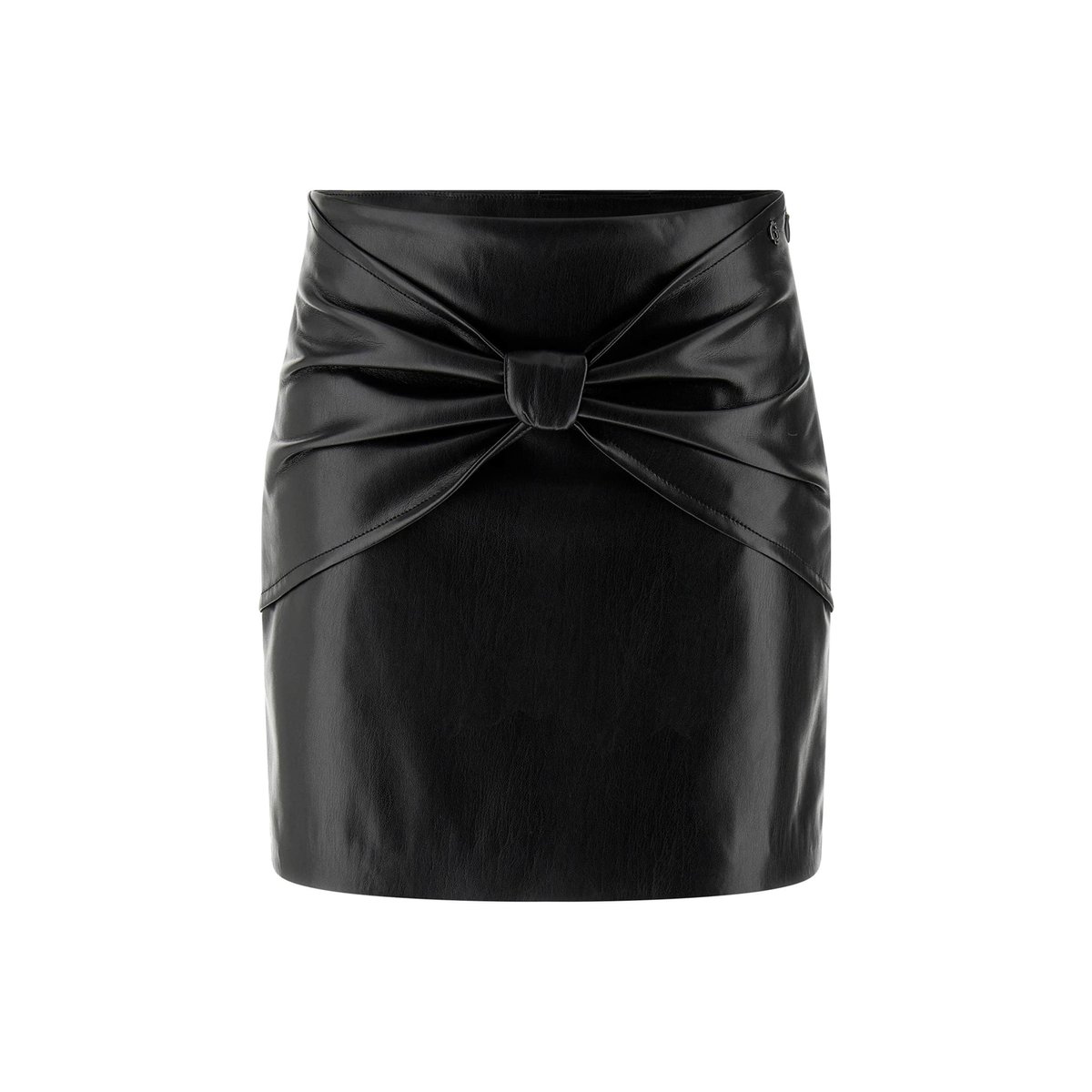 Mini-Jupe Similicuir noir, GUESS
