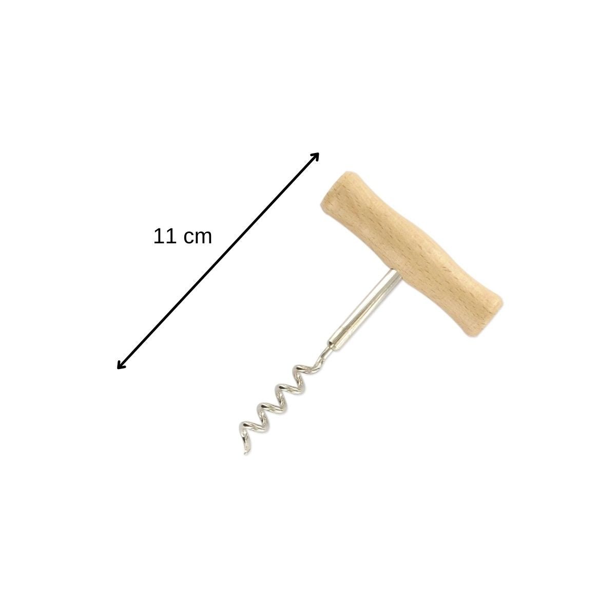 Tire-bouchon tonnelet inox,bois, FACKELMANN