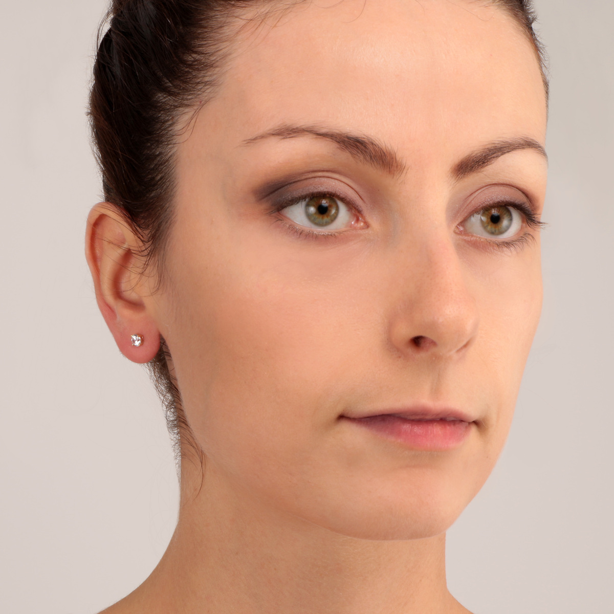 Boucles d'oreilles en or jaune 750 or jaune, BLUESPIRIT