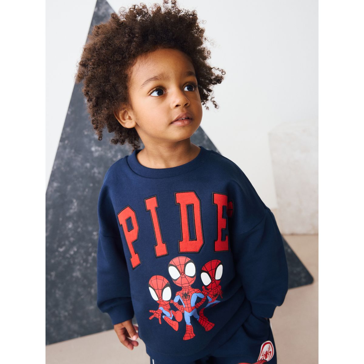 Sweat et pantalon spidey crew, 2 pièces bleu marine, NEXT