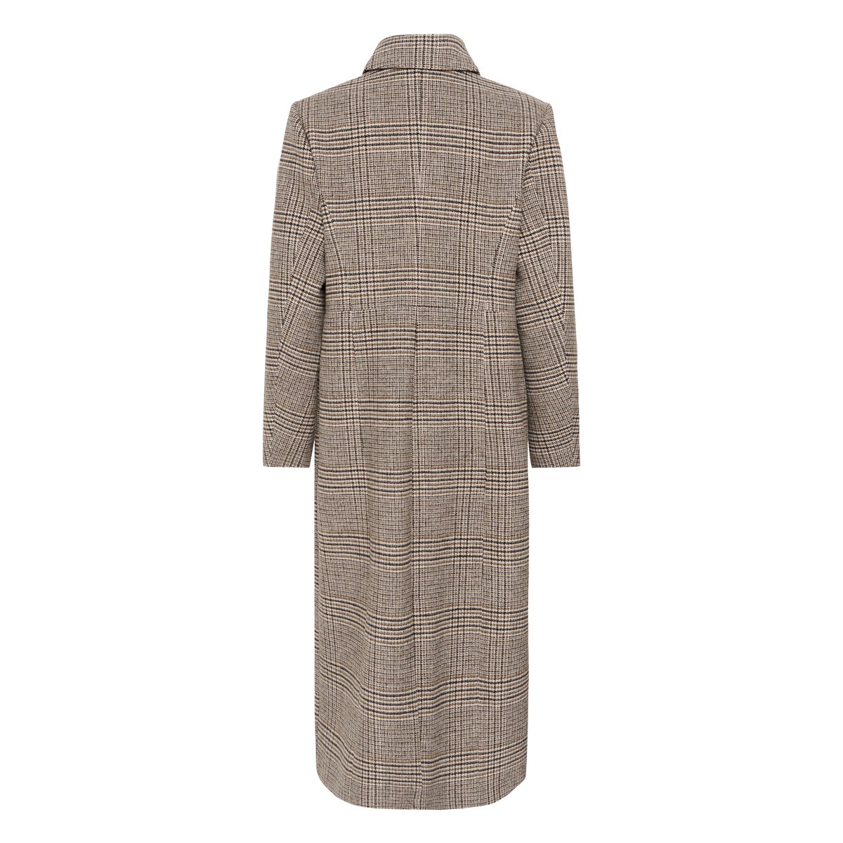 Manteau gris grey check, CREAM