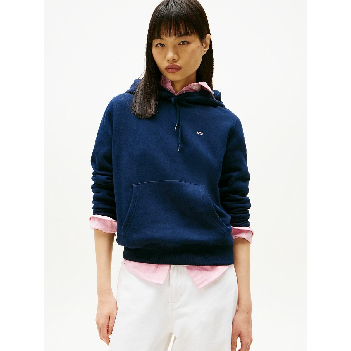 Sweat à capuche marine, TOMMY JEANS