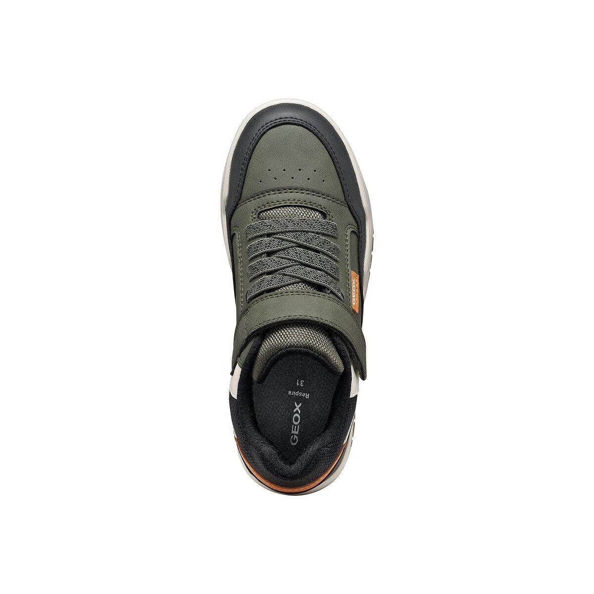Zapatillas transpirables, PERTH caqui, GEOX