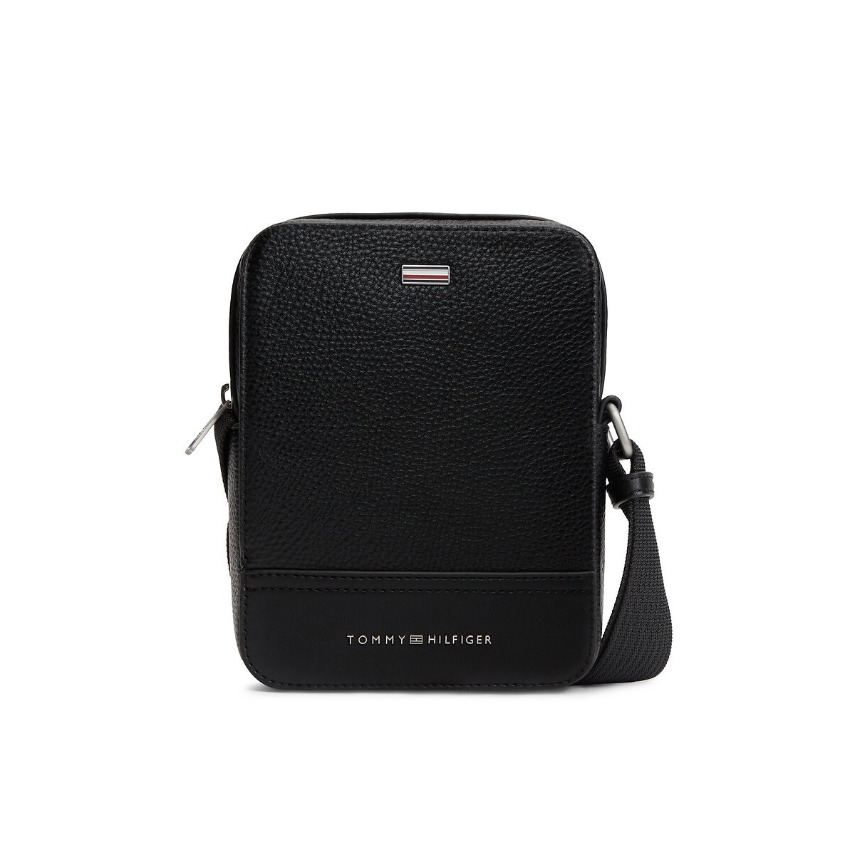 Sacoche à bandoulière mini reporter, Central noir, TOMMY HILFIGER