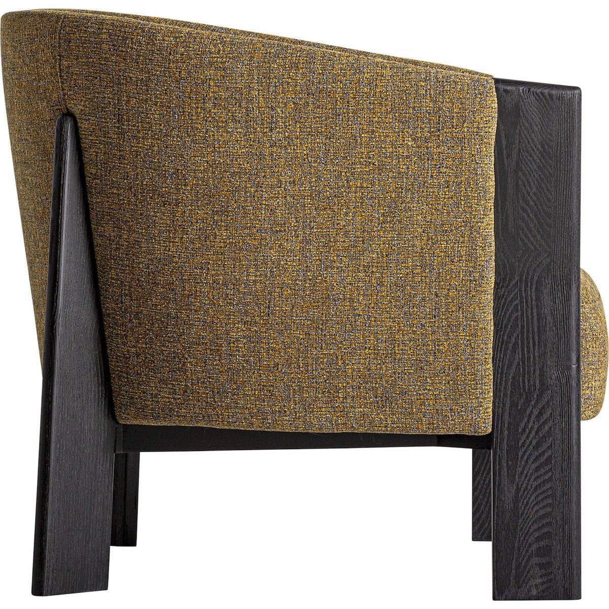 Fauteuil en chêne, Finition marbrée camel marbré chaleureux, RECOLLECTION