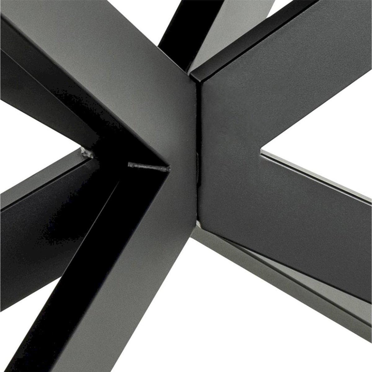 Table à manger extensible SHIMESS céramique noir effet béton, RECOLLECTION