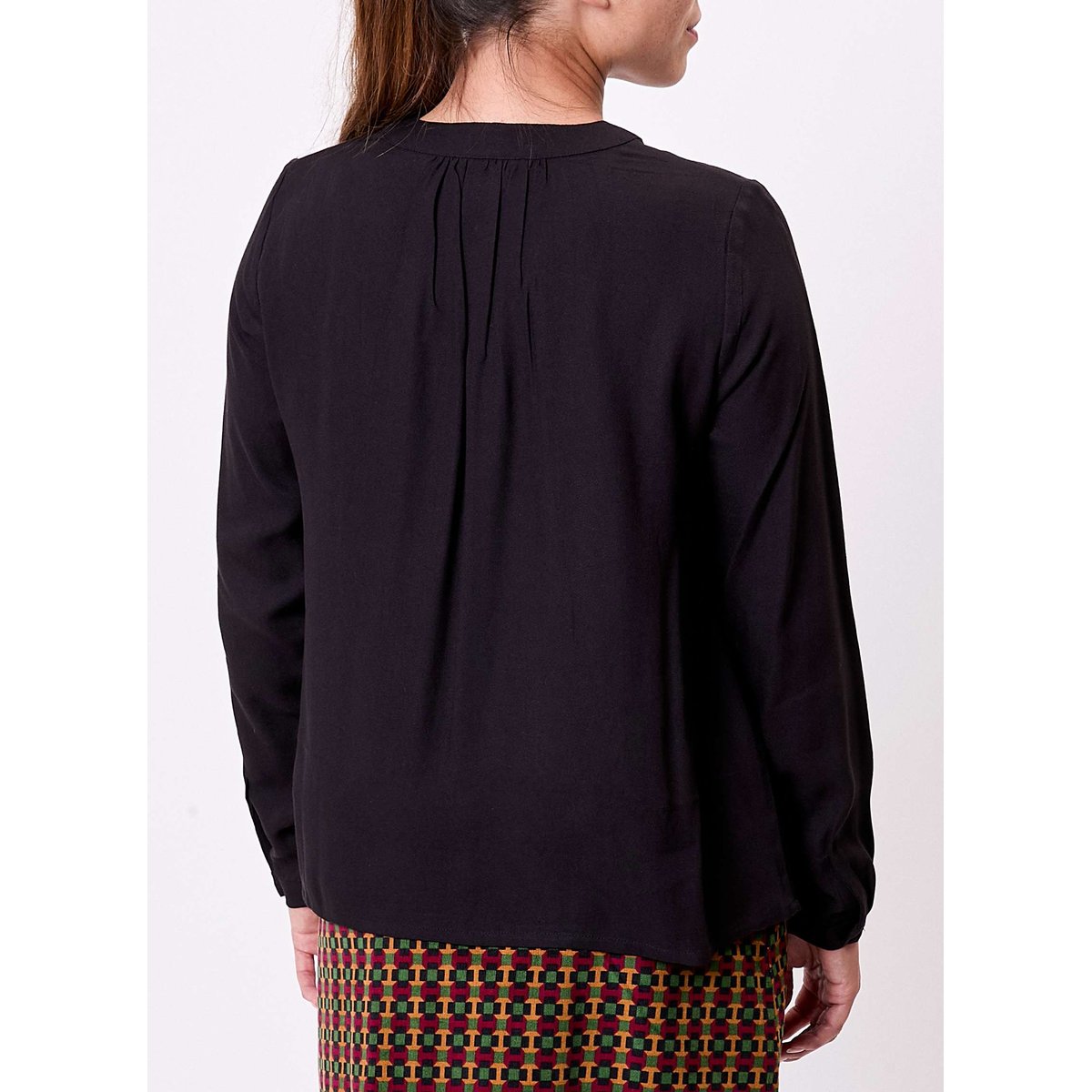 Blouse fluide col V GARYLY noir garily, PRINCESSE NOMADE