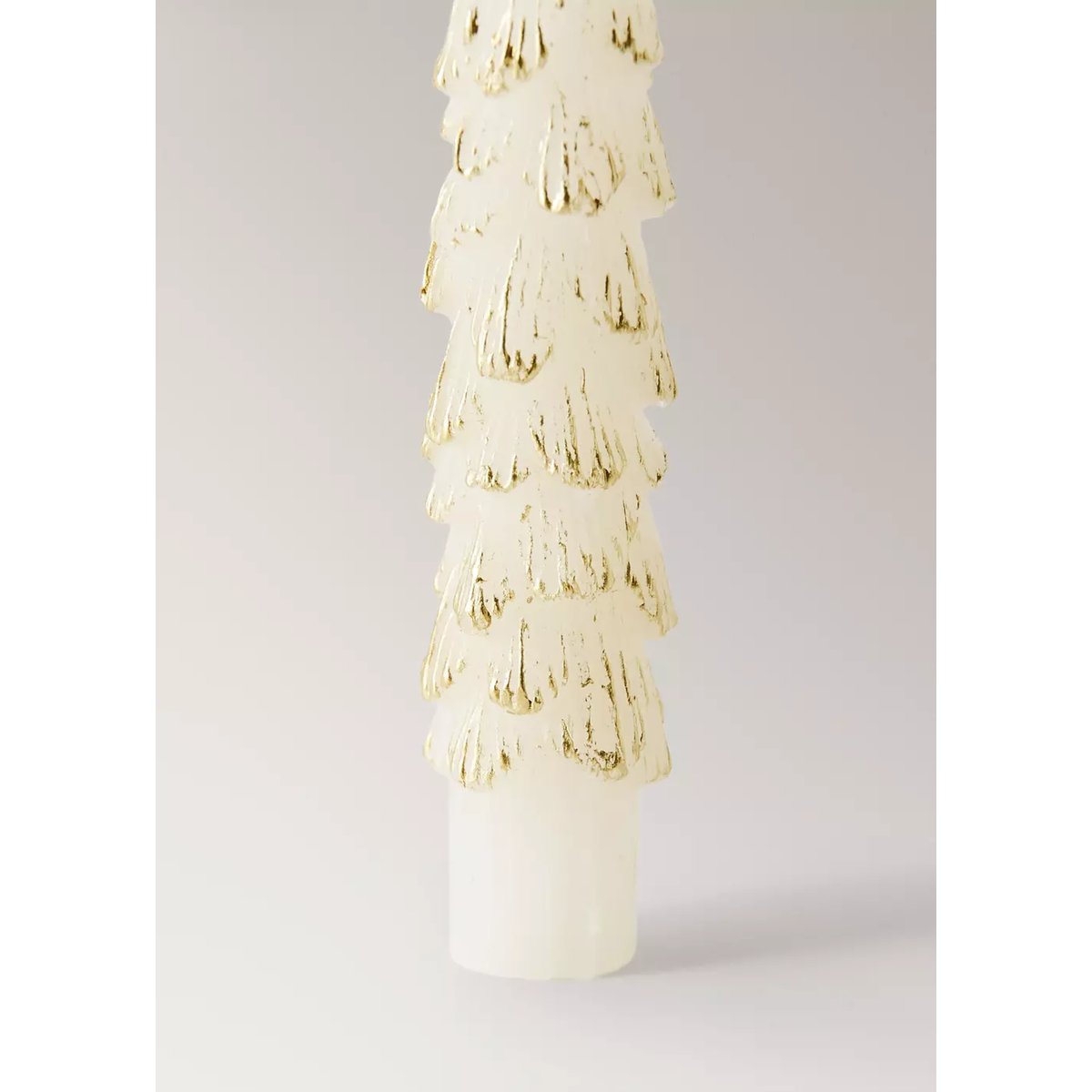 Lot 2 bougies sapin or, MANGO HOME